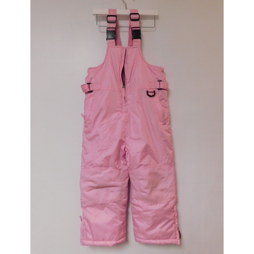 Copper Key Girls 3T  Pink Polyester Snow Ski Bibs Pants